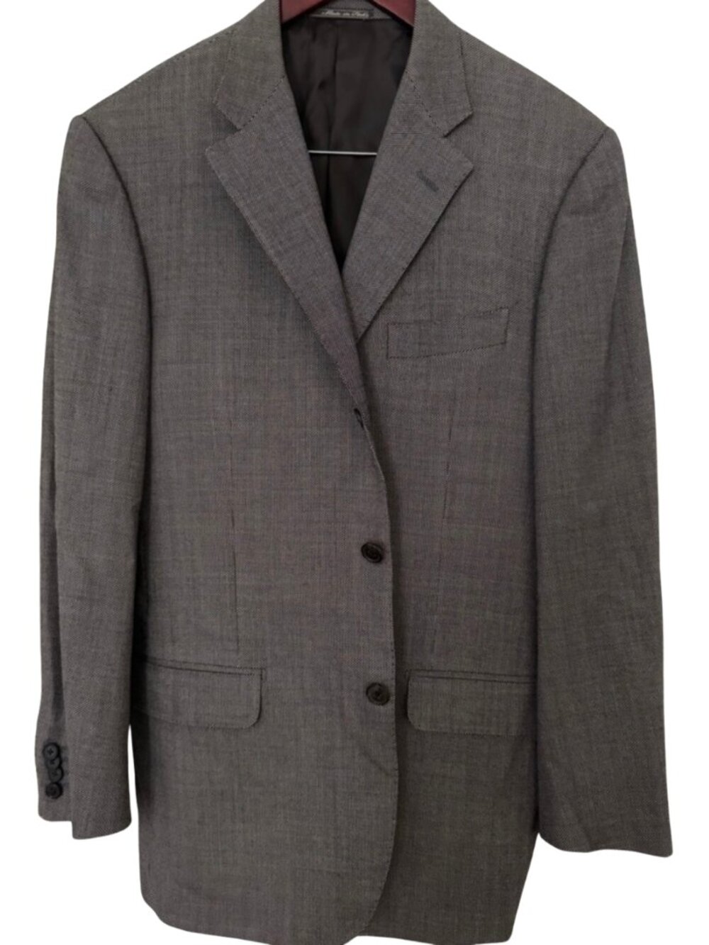 Corneliani Linea Sartoria Sport Coat 40R Super 120s Merino Wool Italy